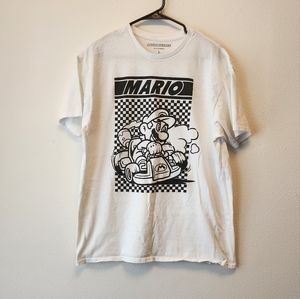Men's Mario Kart T Shirt Size L